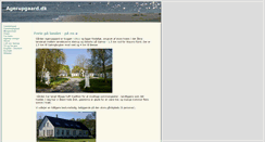 Desktop Screenshot of agerupgaard.dk