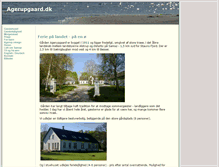 Tablet Screenshot of agerupgaard.dk